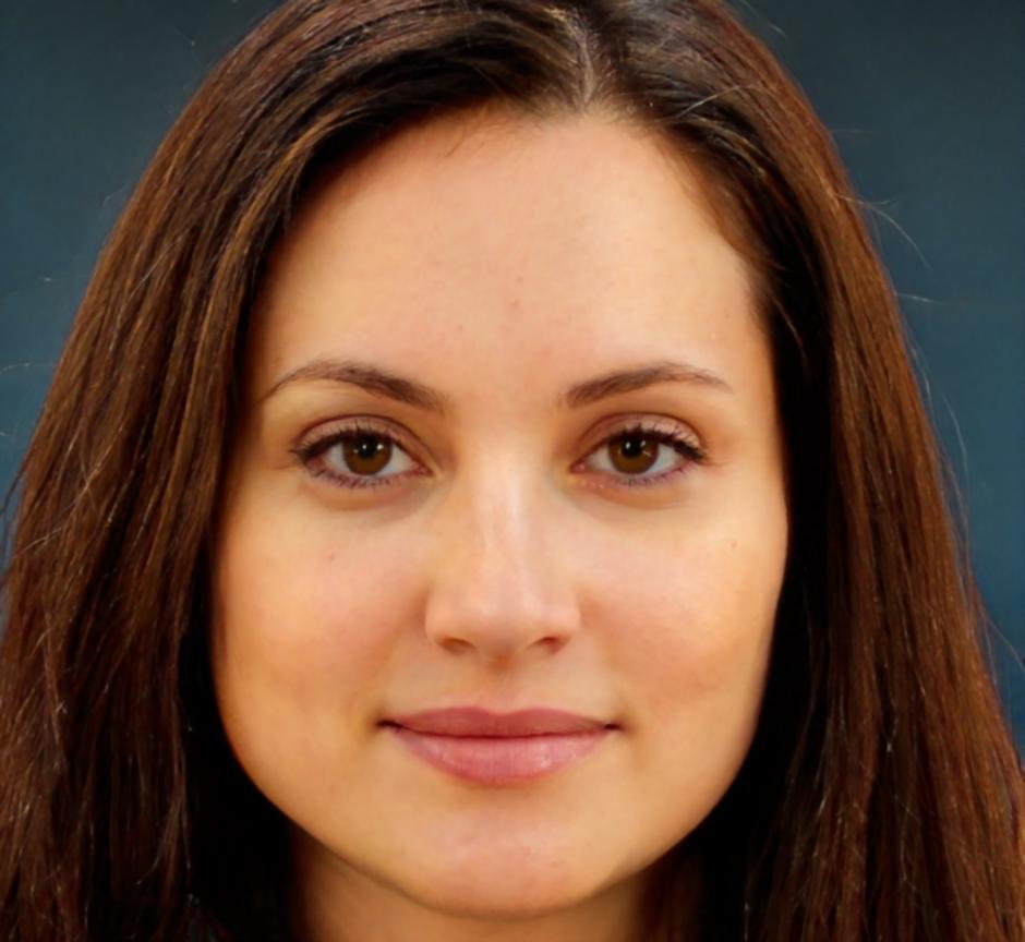 Senior financial analyst reviewing comparative company metrics